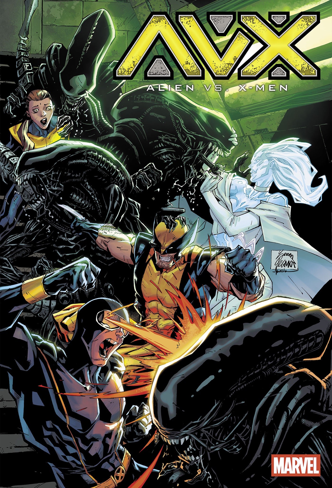 ALIEN VS. X-MEN #1 POSTER