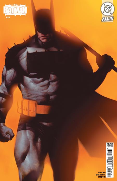 Absolute Batman #19 Cover B Ben Oliver Card Stock Variant | 14 April 2026