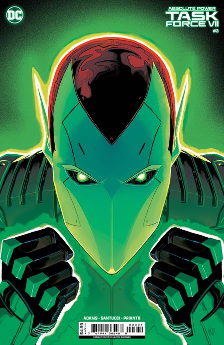 Absolute Power Task Force VII #3 (of 7) Cover B Hayden Sherman Card Stock Variant