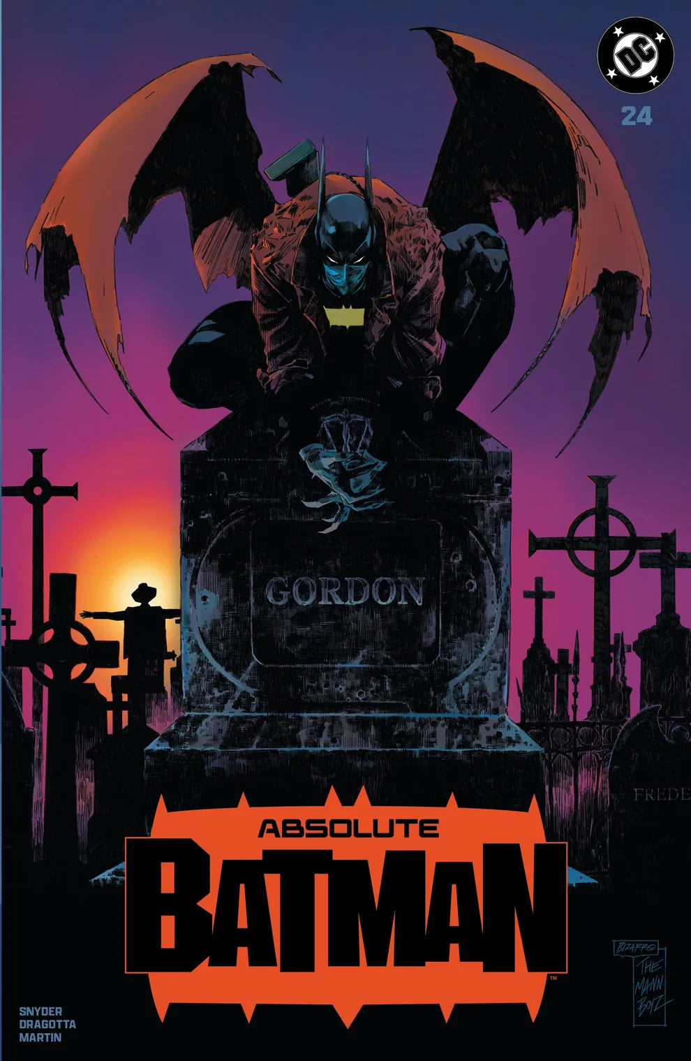 絕對蝙蝠俠 #20 德克斯特·索伊 FANEXPO 費城環繞全幅變體封面 (獨家)