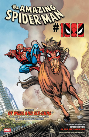 Amazing Spider-Man #1000 Giuseppe Camuncoli Variant | 16 September 2026