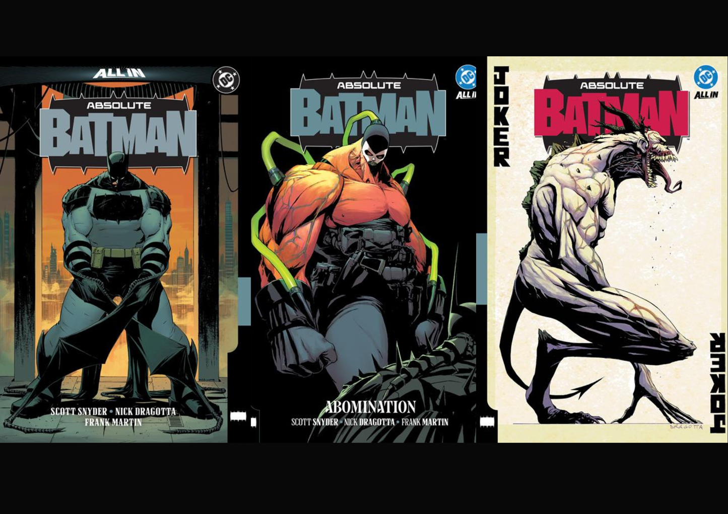 Absolute Batman TP Vol 1-3 (Three Volume Set)