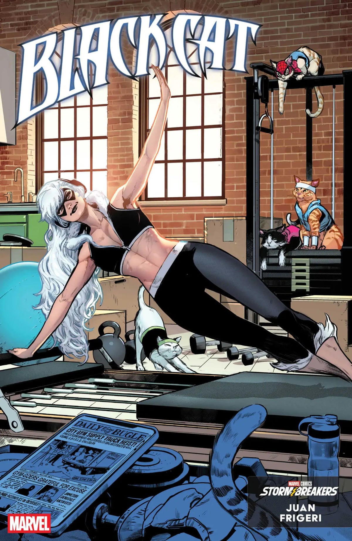 Eight Marvel Heroes Workout Variant Covers (Complete Set)