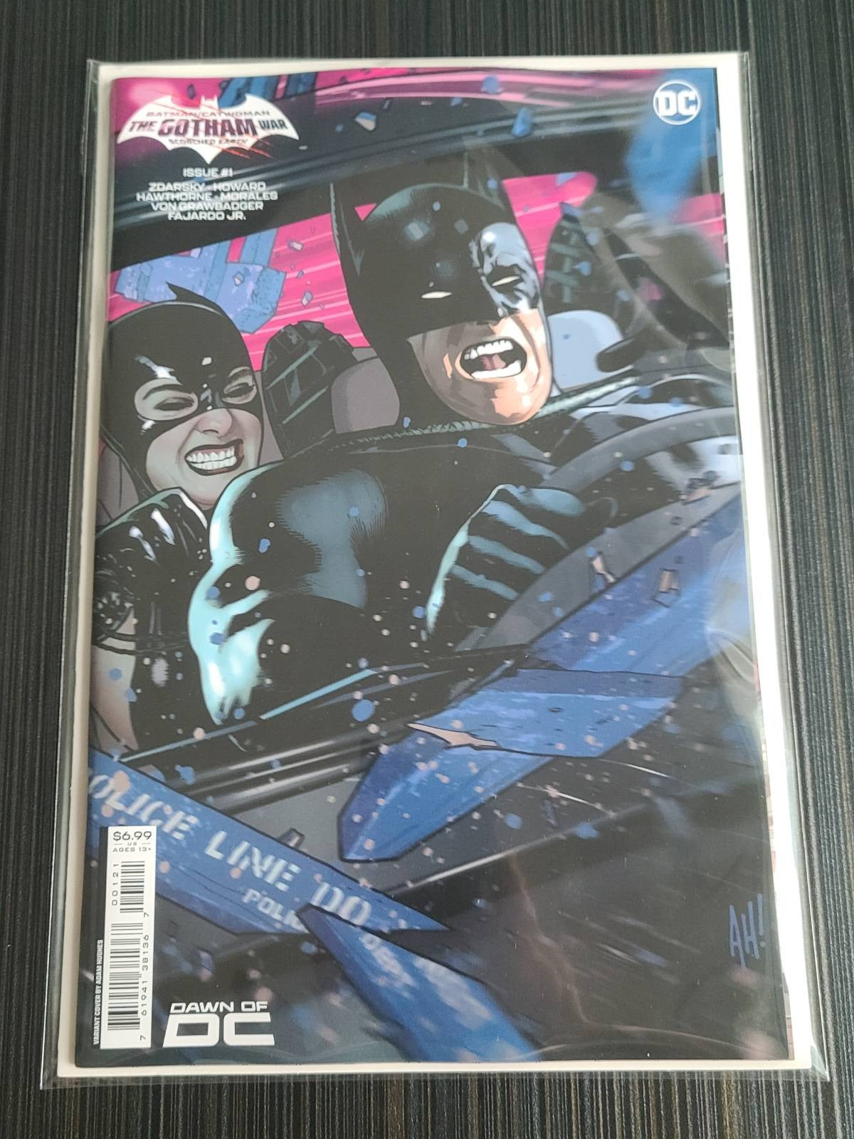 Batman Catwoman The Gotham War Scorched Earth #1 (One Shot) Cover B Adam Hughes Card Stock Variant