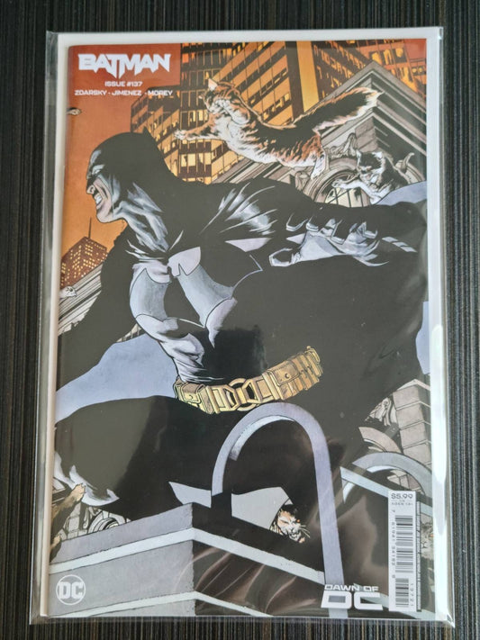 Batman #137 Cover B Joe Quesada Connecting Card Stock Variant (Batman Catwoman The Gotham War)