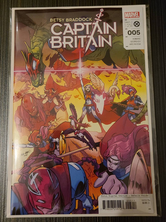 Betsy Braddock: Captain Britain #5