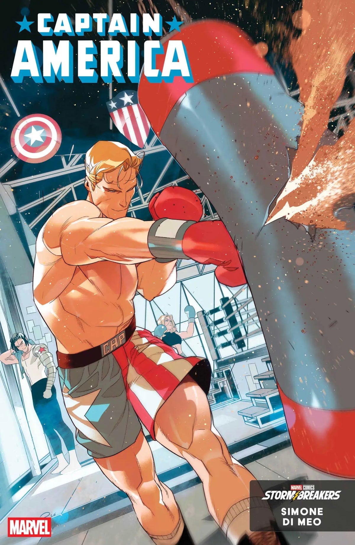 Eight Marvel Heroes Workout Variant Covers (Complete Set)
