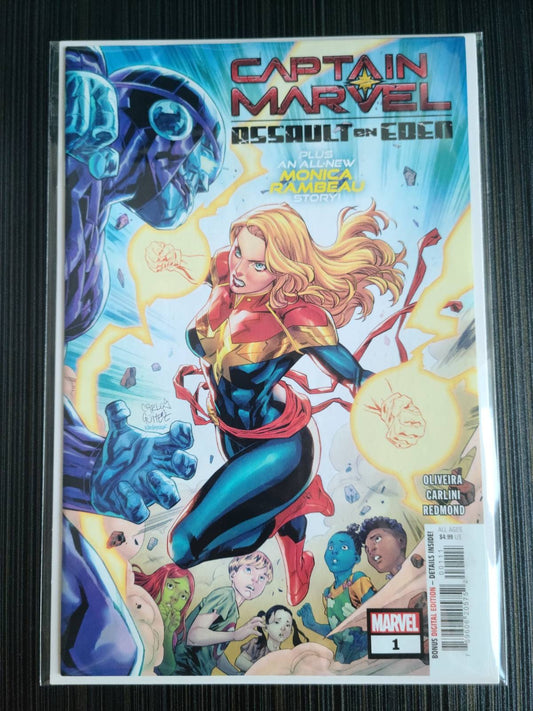 Captain Marvel: Assault on Eden #1
