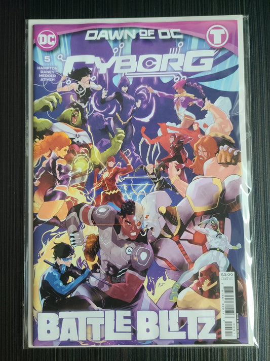 Cyborg #5 (of 6) Cover A Edwin Galmon