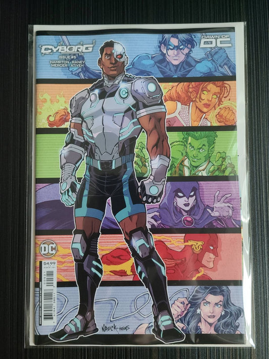 Cyborg #5 (of 6) Cover B Todd Nauck Card Stock Variant