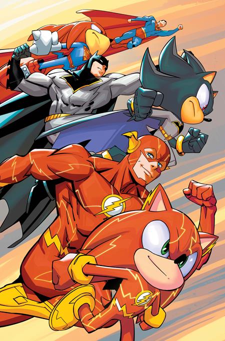 DC x Sonic The Hedgehog The Metal Legion #2 (of 5) Cover C Daniele Di Nicuolo Card Stock Variant | 2 June 2026