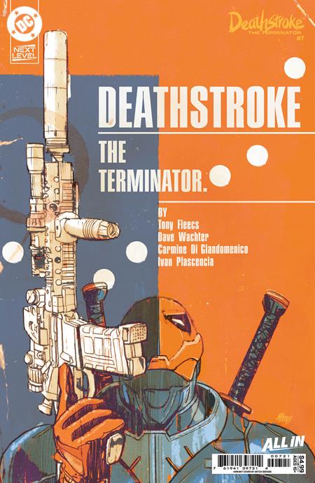 Deathstroke The Terminator #7 Cvr B Mitch Gerads Card Stock Var | 15 September 2026