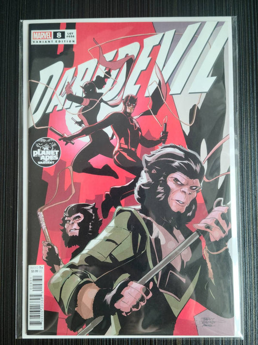 Daredevil #8 Dodson Planet of The Apes Variant, Vol 7. 2022-2023