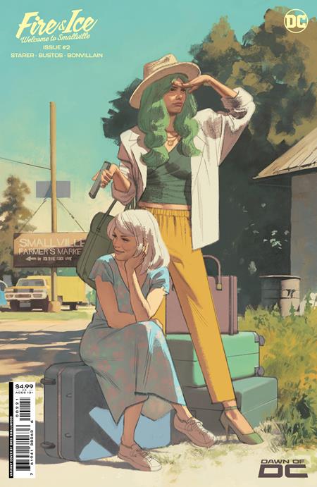 Fire & Ice Welcome To Smallville #2 (of 6) Cover B Greg Smallwood Card Stock Variant