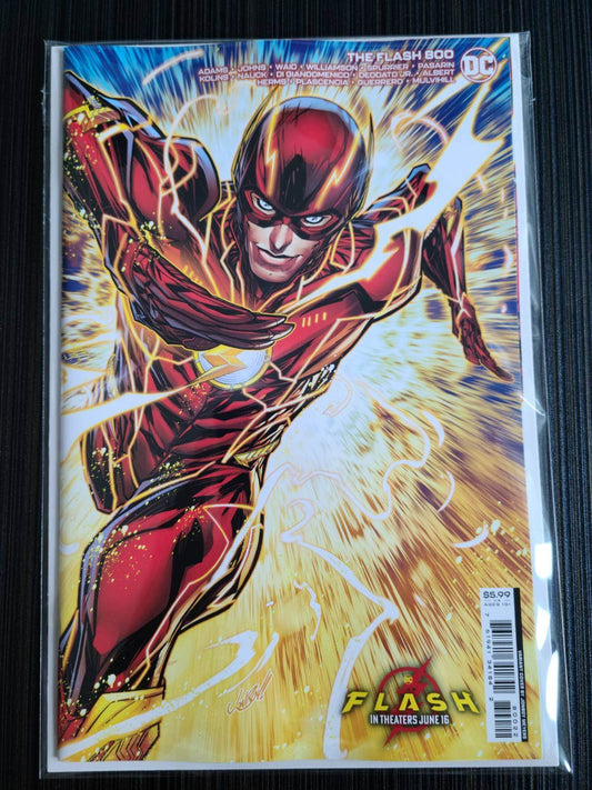 FLASH #800 CVR G JONBOY MEYERS THE FLASH MOVIE CARD STOCK VAR