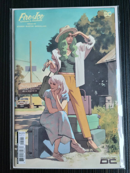 Fire & Ice Welcome To Smallville #2 (of 6) Cover B Greg Smallwood Card Stock Variant