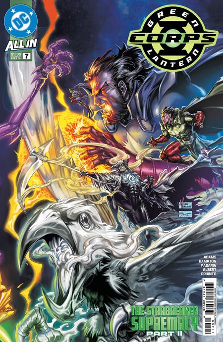Green Lantern Corps #7 Cover A V Ken Marion Connecting (Starbreaker Supremacy)