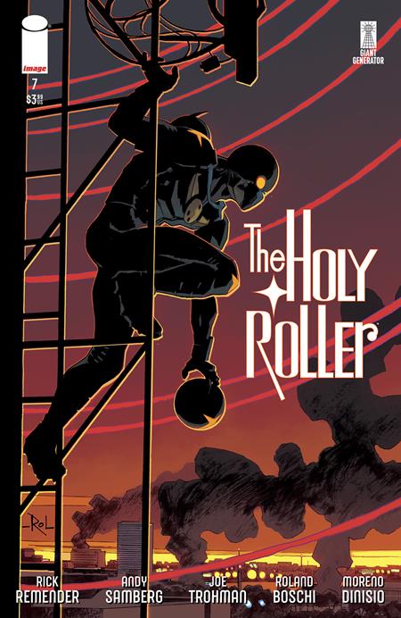Holy Roller #7 (of 9) Cover A Roland Boschi & Moreno Dinisio | 19 June 2024