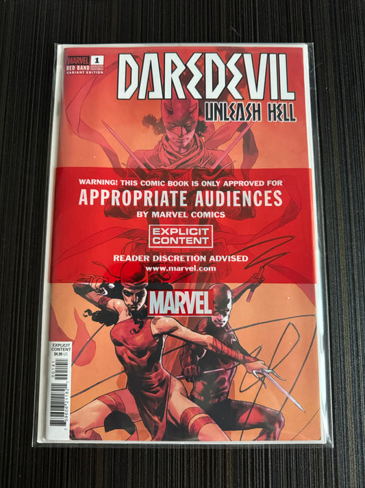Daredevil: Unleash Hell - Red Band #1 Jerome Opena Variant