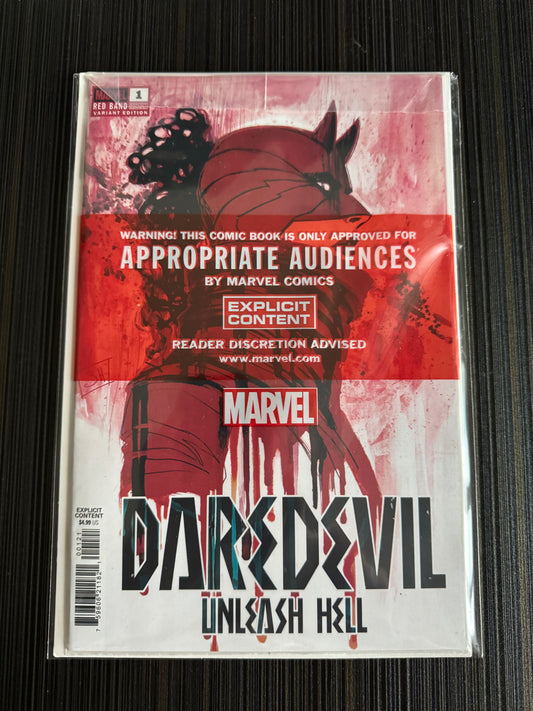 Daredevil: Unleash Hell - Red Band #1 Stephanie Hans Variant