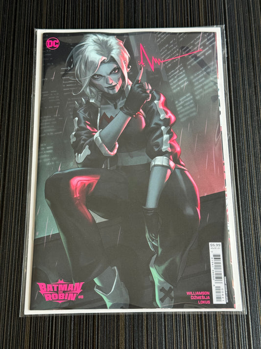 Batman And Robin #8 Cover B Ejikure Card Stock Variant