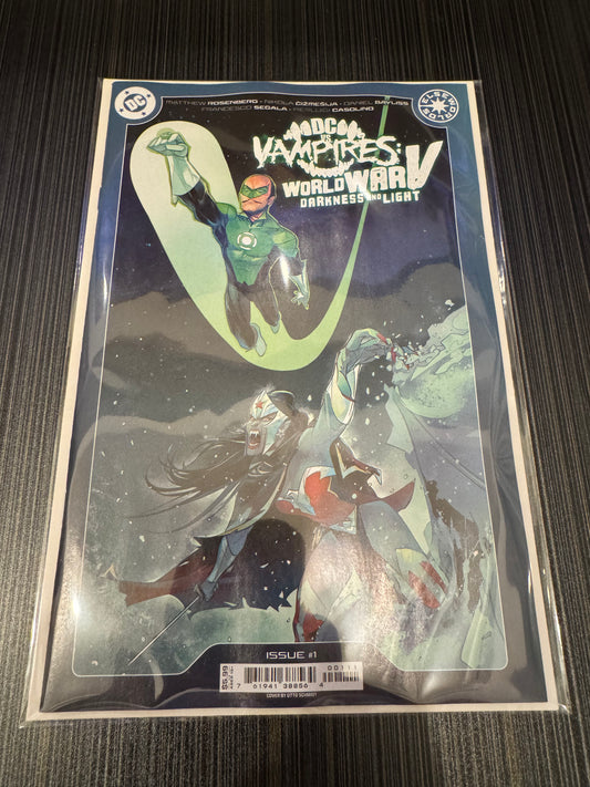 DC vs Vampires World War V Darkness And Light #1 (One Shot) Cover A Otto Schmidt