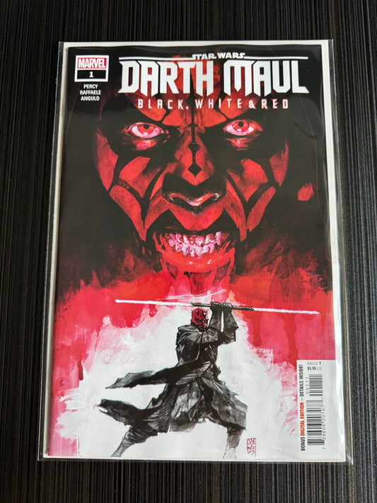 Star Wars: Darth Maul - Black, White & Red #1