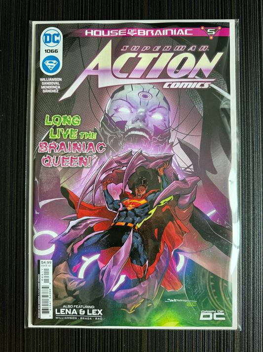 Action Comics #1066 Cover A Rafa Sandoval (House of Brainiac)
