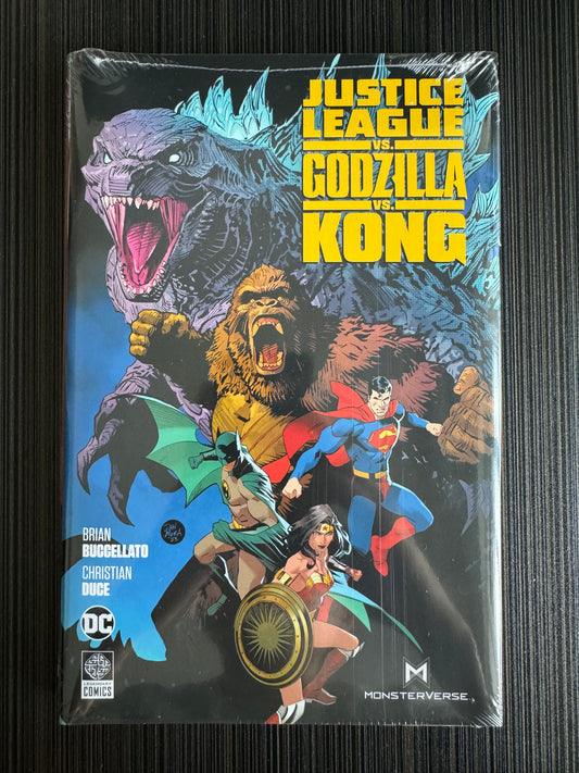 Justice League vs Godzilla vs Kong Hardcover