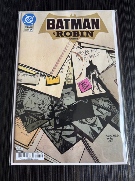 Batman & Robin Year One #7 (of 12) Cover A Chris Samnee