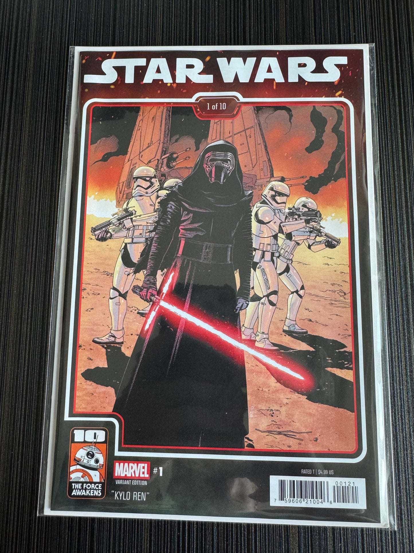 Star Wars #1 Chris Sprouse The Force Awakens 10th Anniversary Variant