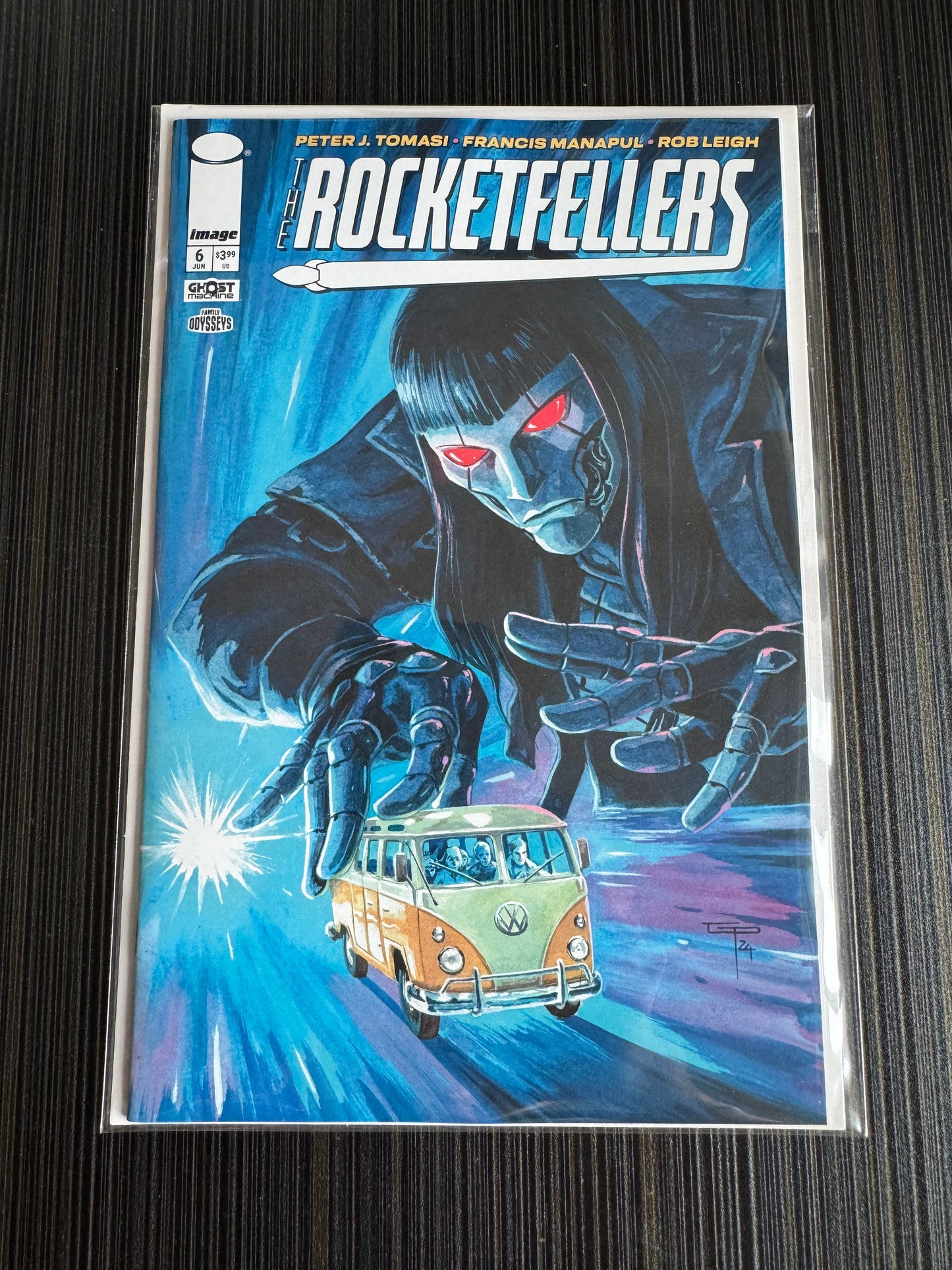 Rocketfellers #6 Cover B German Peralta Variant | 25 June 2025