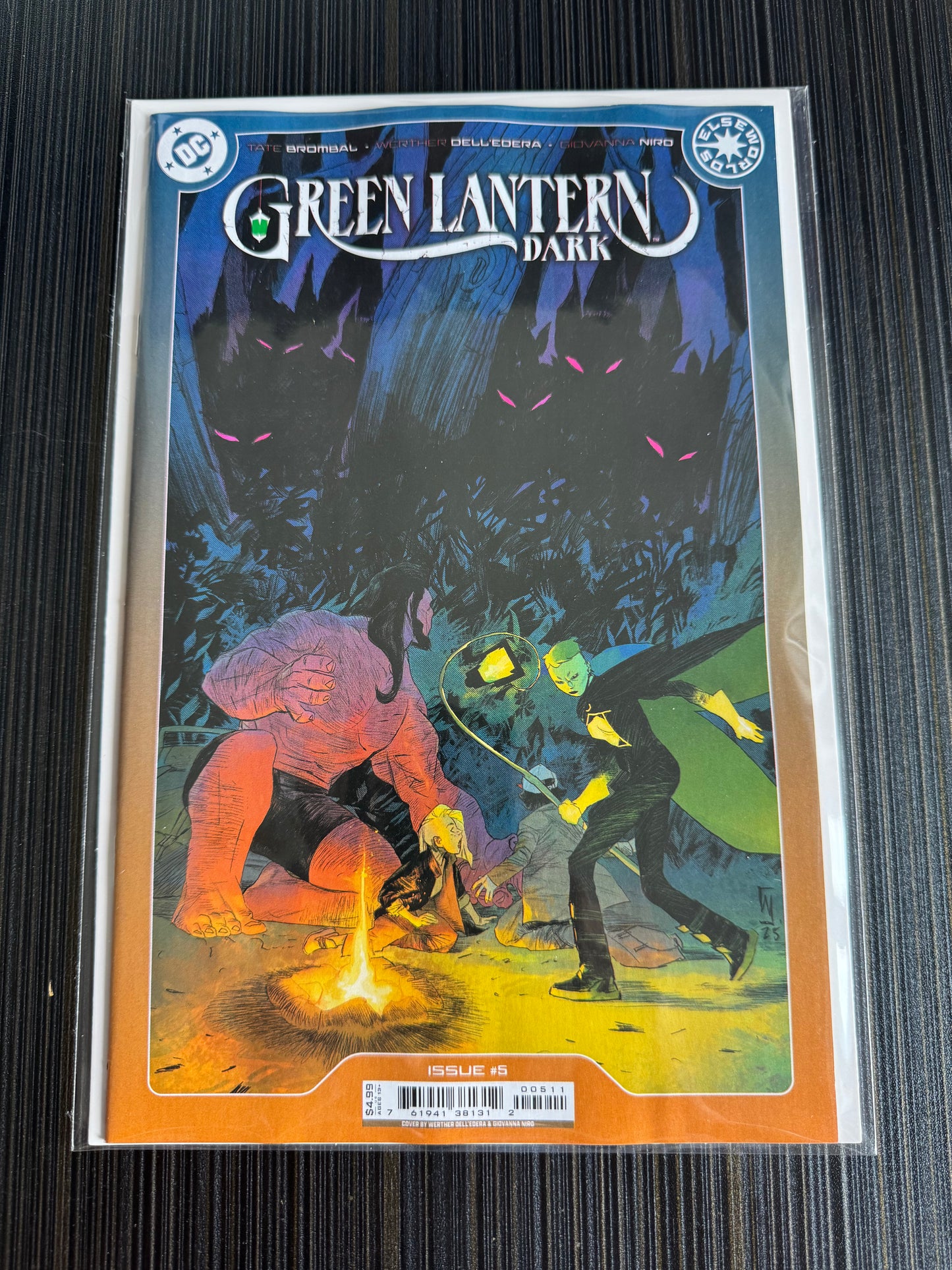 綠燈俠黑暗 #5(共 7 個)封面 A Werther Dell Edera