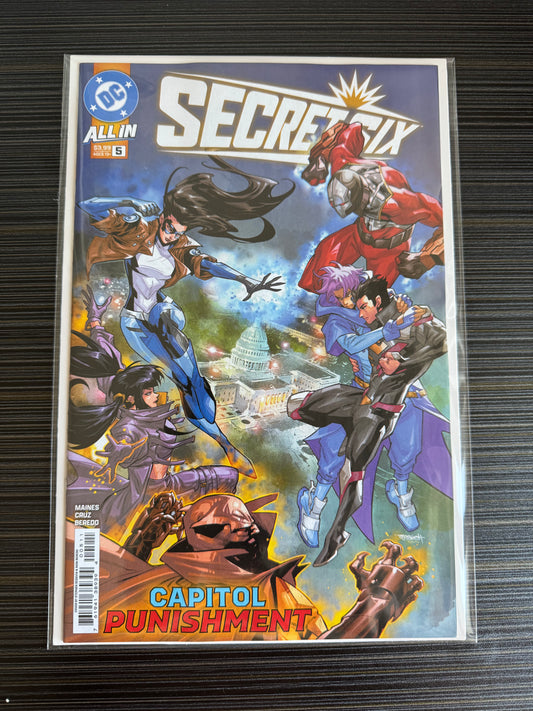 Secret Six #5 (of 6) Cover A Stephen Segovia