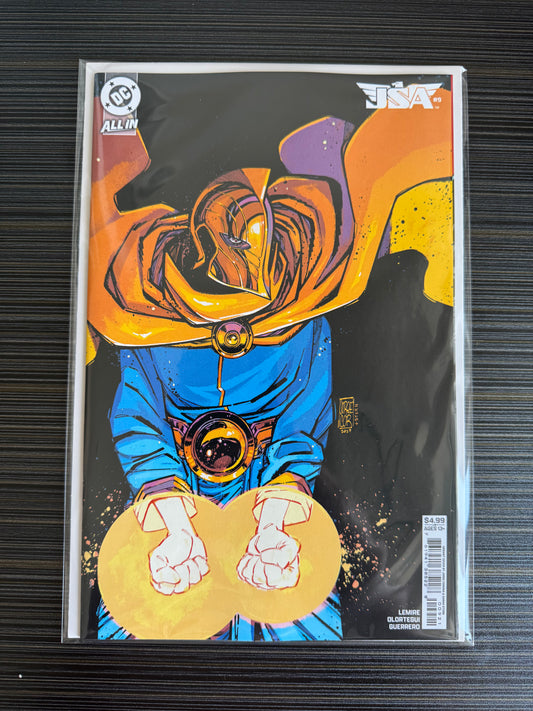 JSA #9 Cover B Jorge Corona Card Stock Variant | 1 July 2025