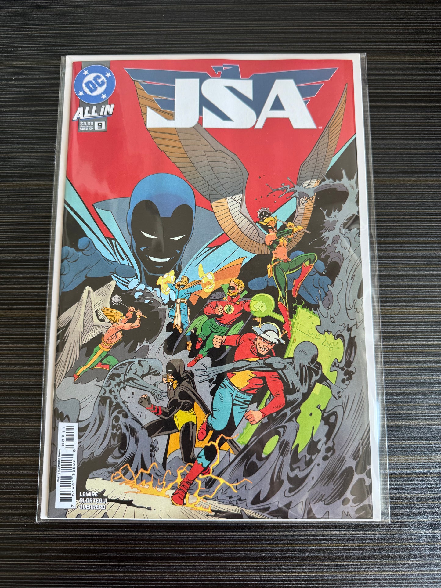 JSA #9 Cover A Leonardo Romero