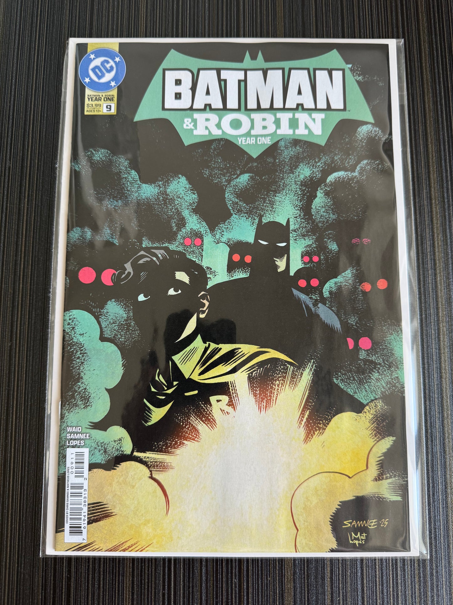Batman & Robin Year One #9 (of 12) Cover A Chris Samnee