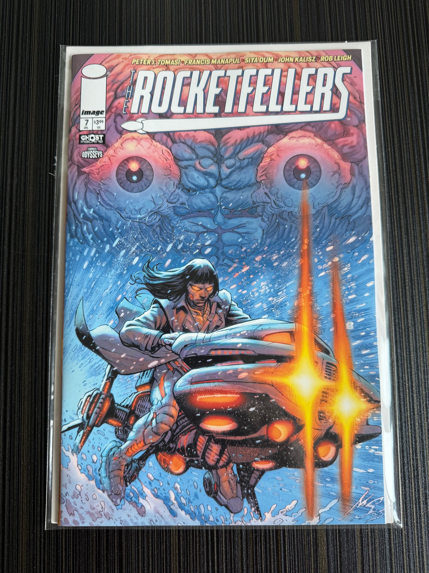 Rocketfellers #7 Cover C Marco Santucci Variant