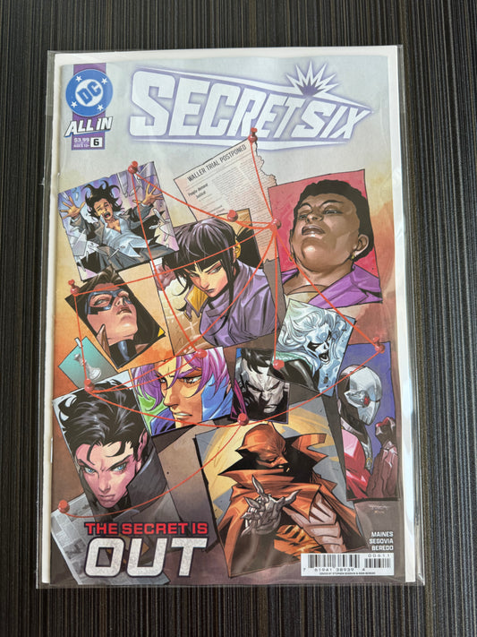 Secret Six #6 (of 6) Cover A Stephen Segovia