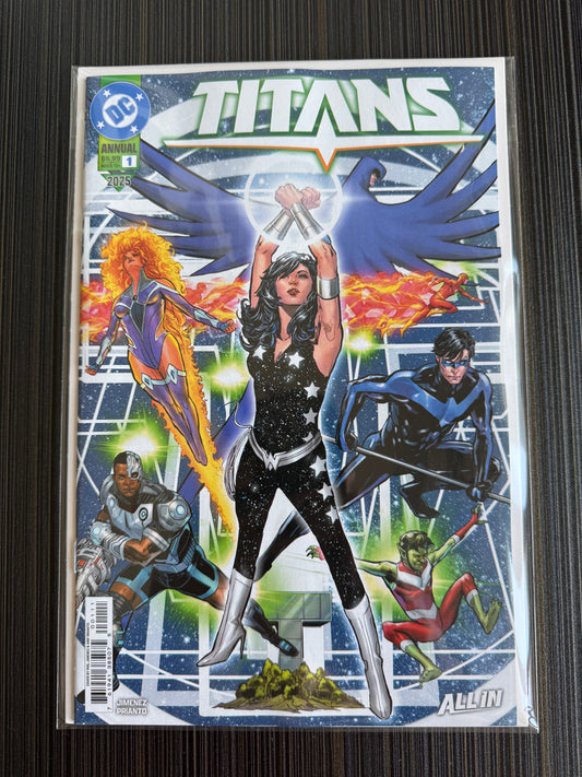 Titans 2025 Annual #1 (One Shot) Cover A Phil Jimenez