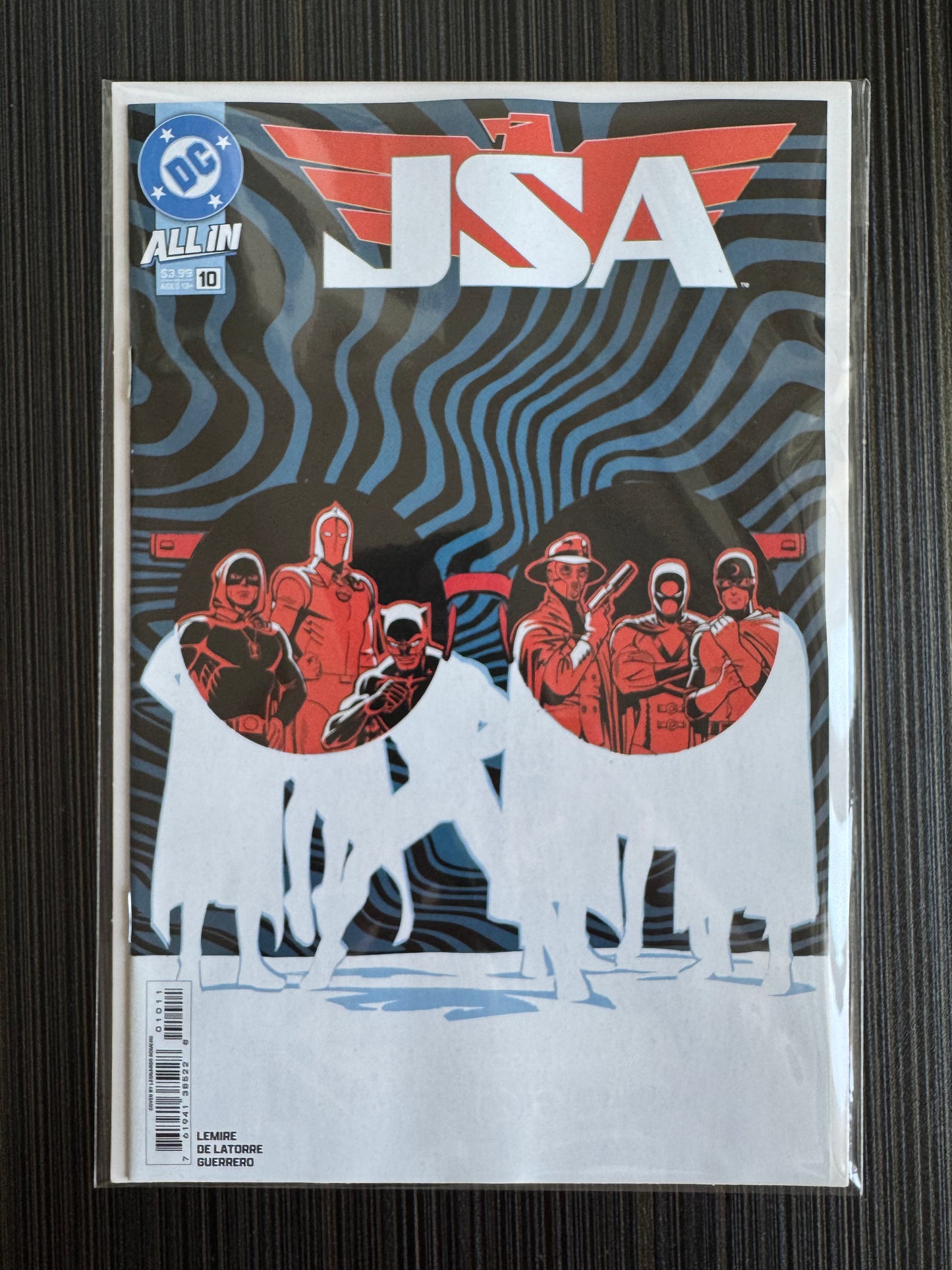 JSA #10 封面 A 萊昂納多羅梅羅