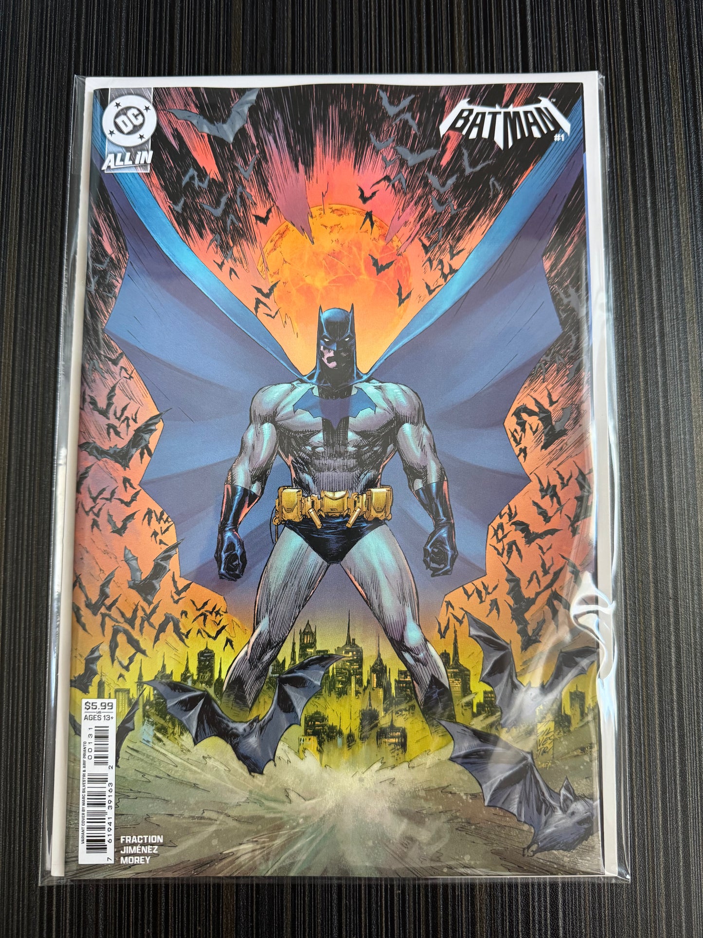 Batman #1 Cover C Marc Silvestri Card Stock Variant