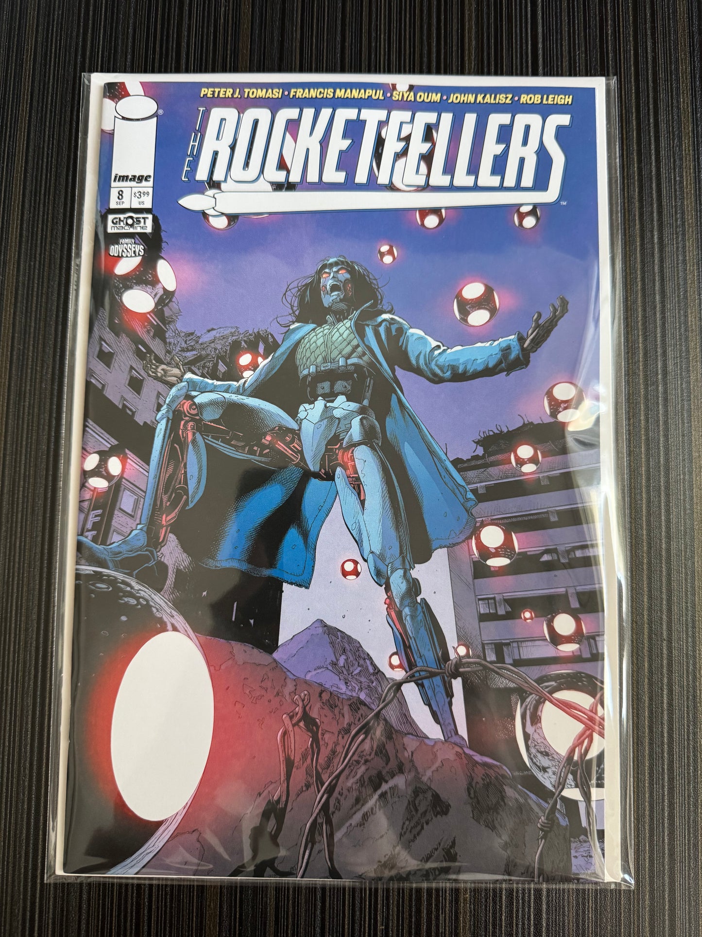 Rocketfellers #8 Cover C Christian Alamy & Brian Reber Variant