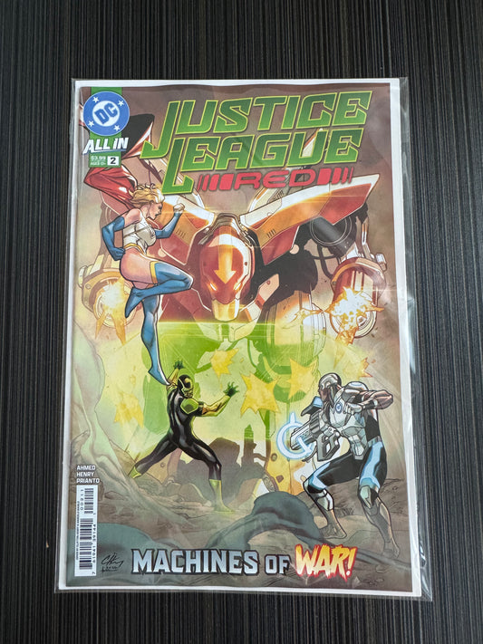 Justice League Red #2 (of 6) Cover A Clayton Henry