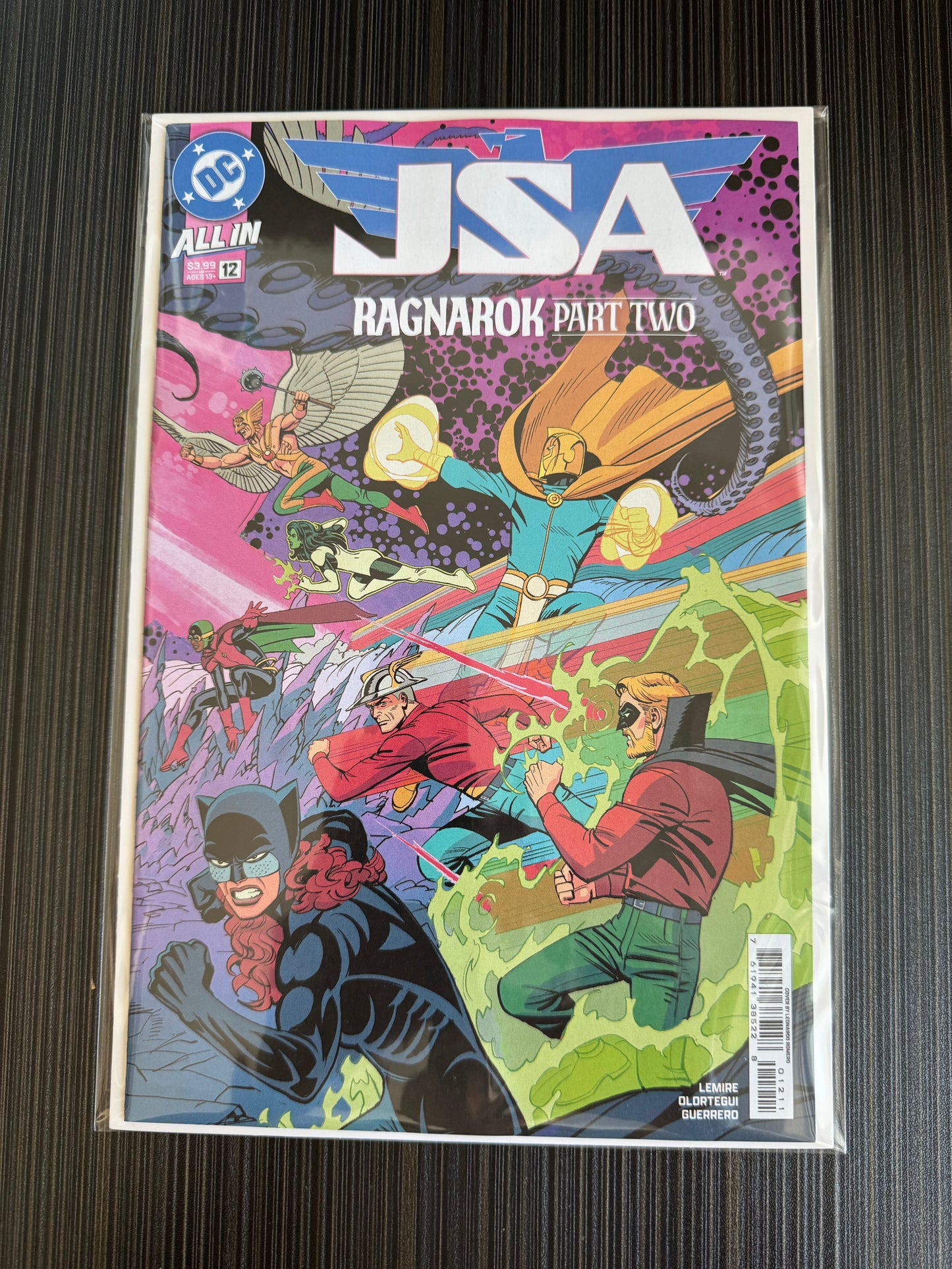 JSA #12 Cover A Leonardo Romero