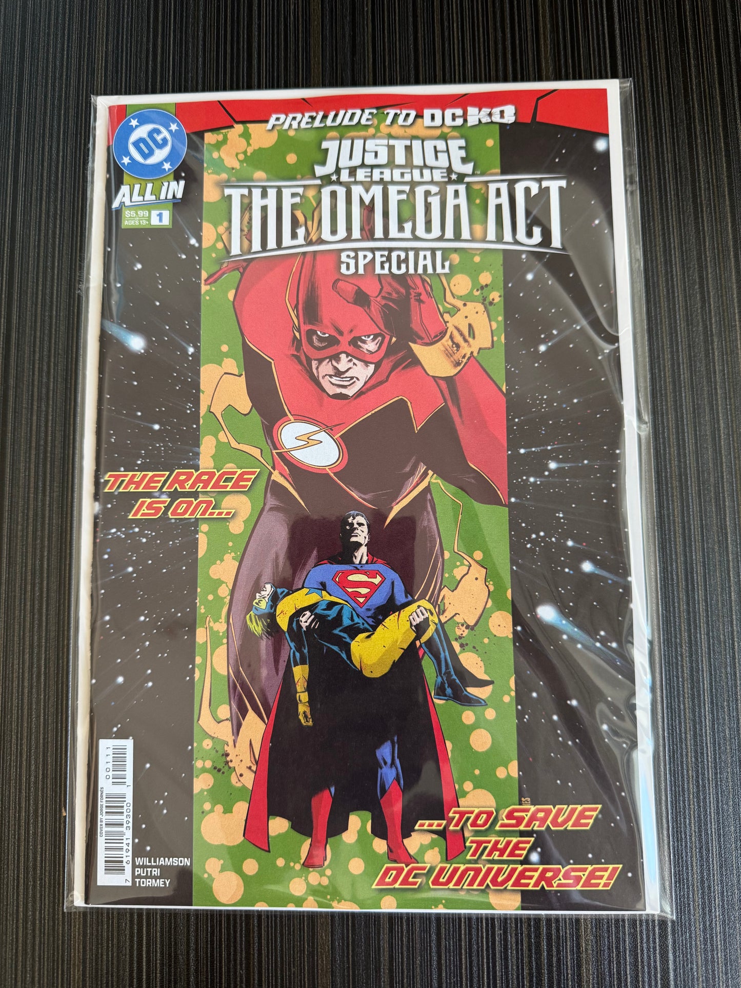 Justice League The Omega Act Special #1 (One Shot) Cover A Jorge Fornes (DC K.O.)