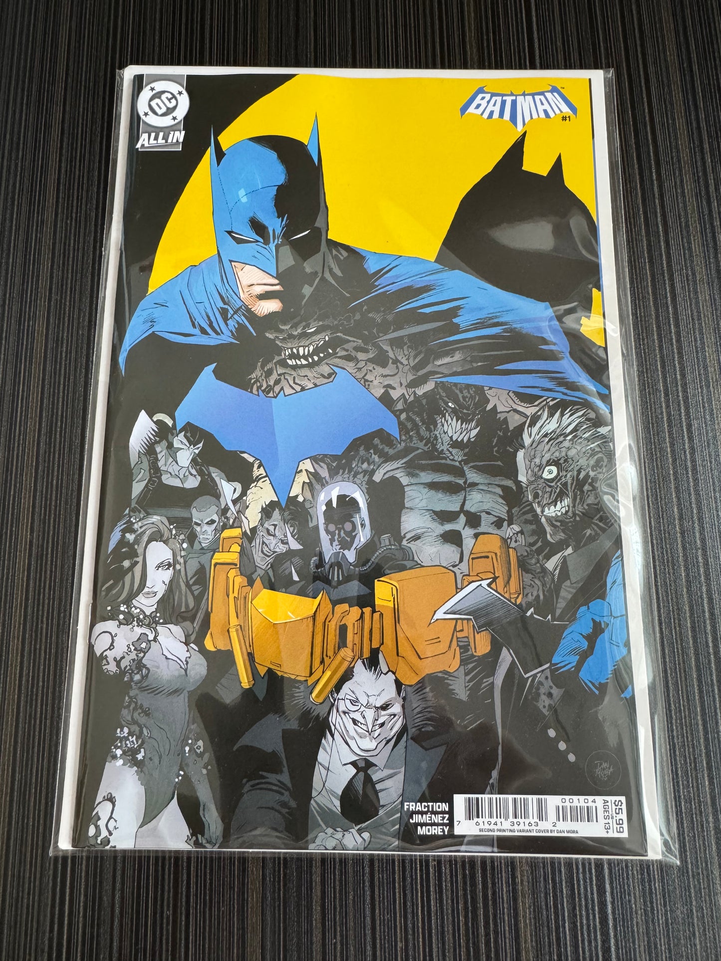 Batman #1 Second Printing Cover B Dan Mora Card Stock Variant