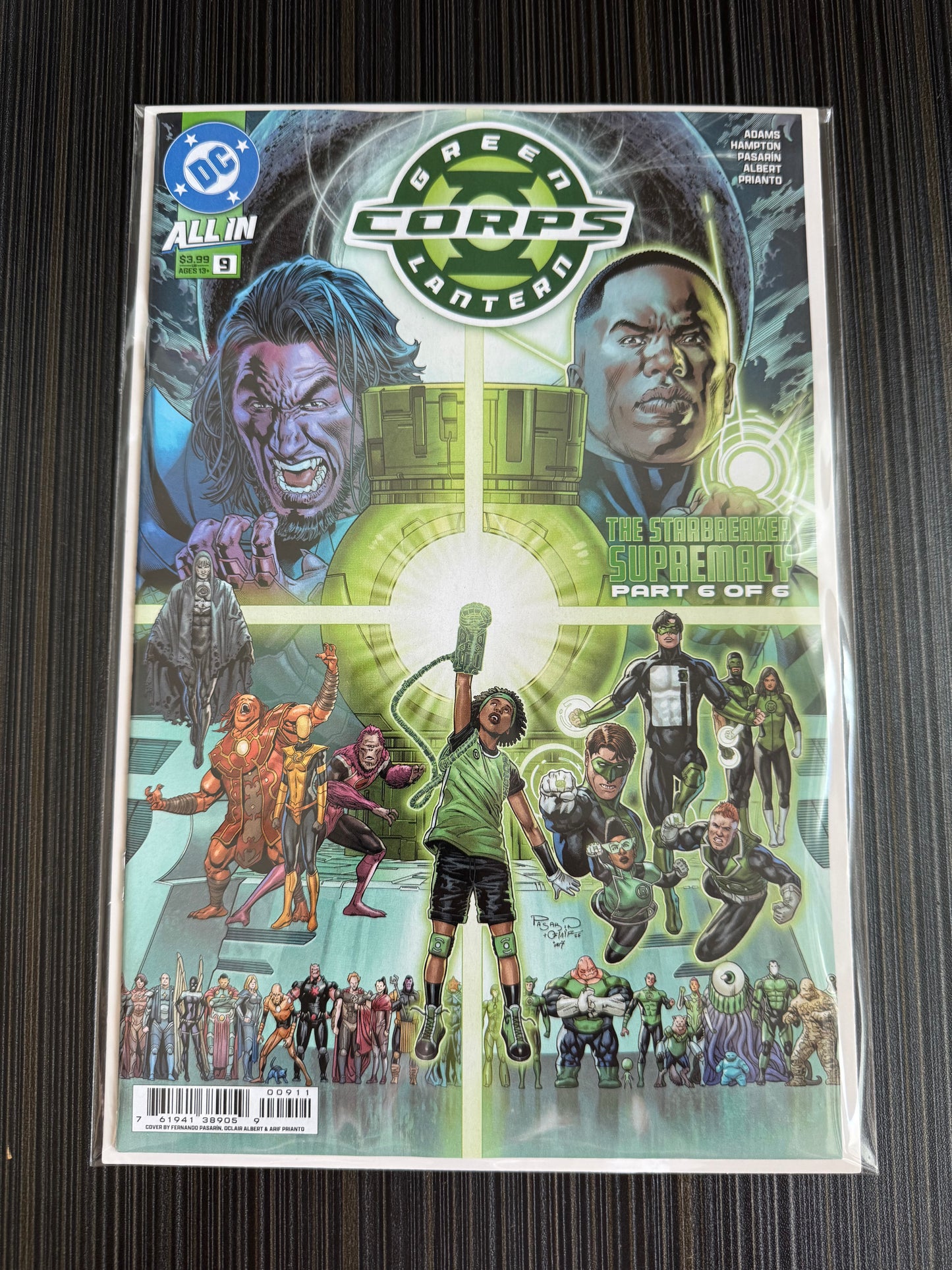 綠燈軍團 #9 A 封面 Fernando Pasarin & Oclair Albert (Starbreaker Supremacy) | 2025 年 10 月 7 日