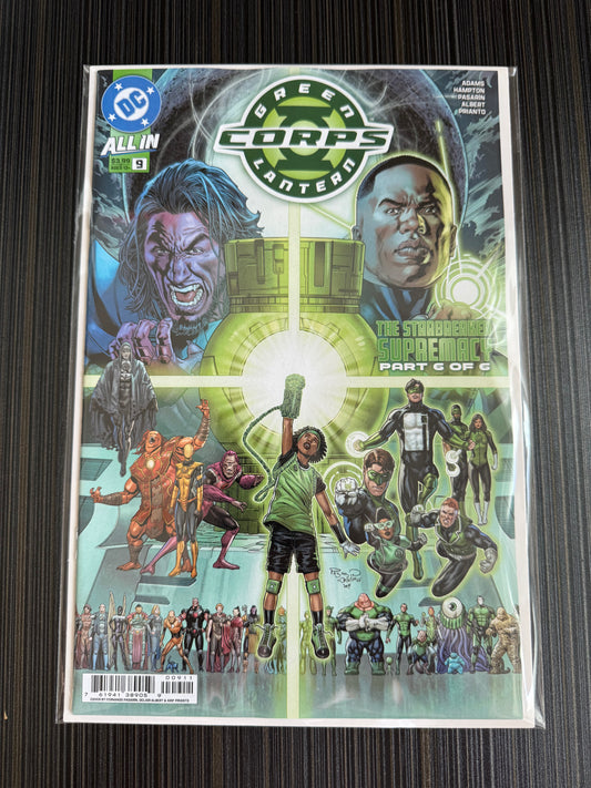 Green Lantern Corps #9 Cover A Fernando Pasarin & Oclair Albert (Starbreaker Supremacy)