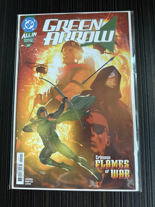 Green Arrow #29 Cover A Taurin Clarke